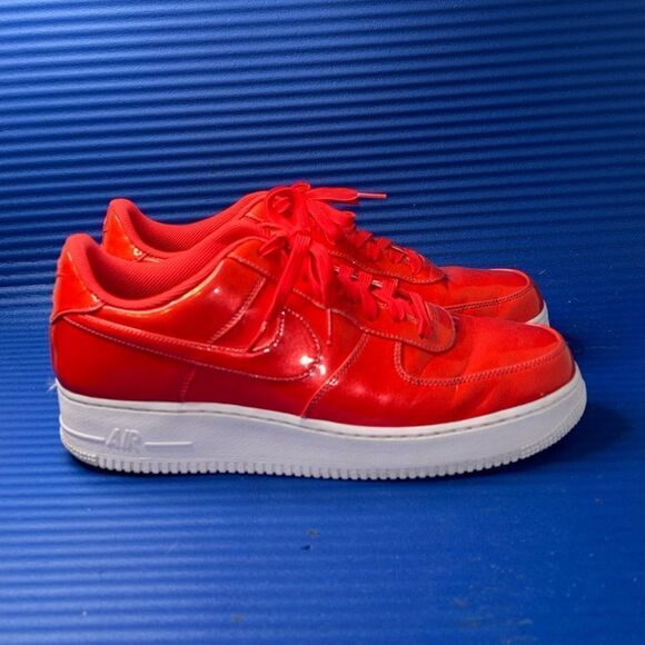 Size 12- Men’s Nike Air Force 1 '07 LV8 UV 'Siren Red’ AJ9505-800 - Picture 1 of 8